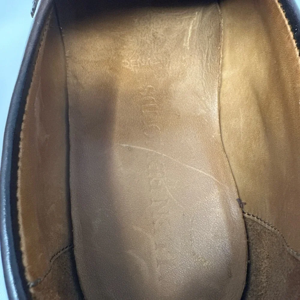 Allen Edmonds Denali Penny Loafers Mens 8.5D Brown Dress Shoes